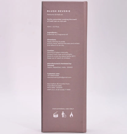 02 | Blush Reverie (Perfume Oil) - TWENTY5th