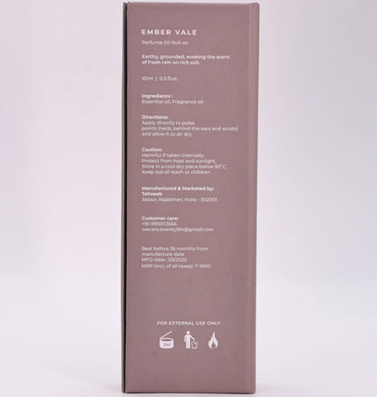 05 | Ember Vale (Perfume Oil) - TWENTY5th